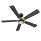 Carro USA Stockton 52 inch 5-Blade Smart Ceiling Fan with LED Light Kit & Remote Control