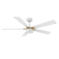 Carro USA Stockton 52 inch 5-Blade Smart Ceiling Fan with LED Light Kit & Remote Control