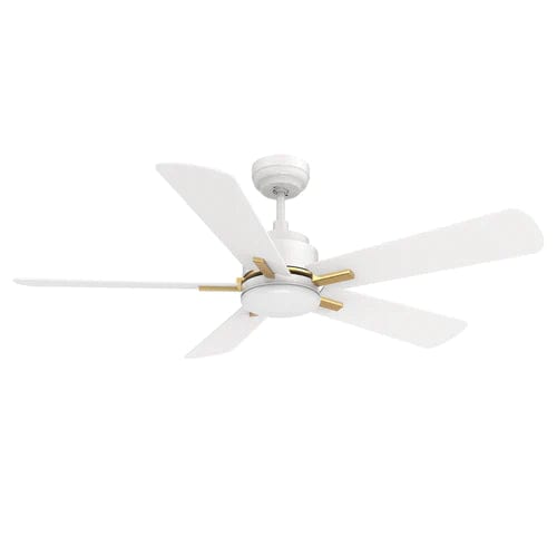 Carro USA Olinda 52 inch 5-Blade Smart Ceiling Fan with LED Light Kit & Remote