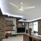 Carro USA Tracer 56 inch 3-Blade Smart Ceiling Fan with LED Light Kit & Remote Control