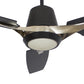 Carro USA Eunoia 52 inch 3-Blade Smart Ceiling Fan with LED Light Kit & Wall Switch