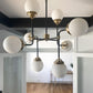 Visual Comfort Cafe Eight Light Small Chandelier