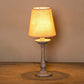 1-Light Rustic Fabric Table Lamp LED