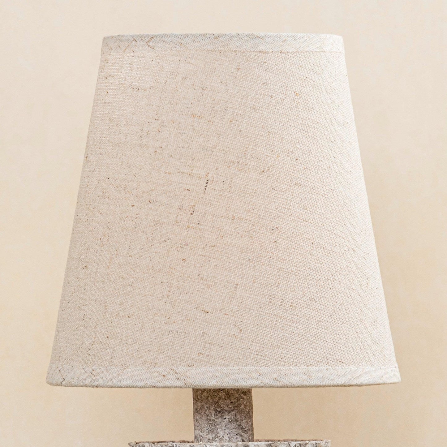 1-Light Rustic Fabric Table Lamp LED