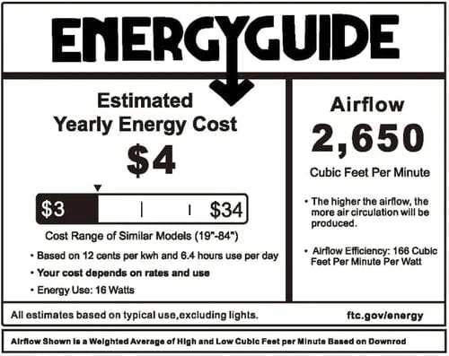 Carro USA Karsyn 52 inch 3-Blade Ceiling Fan with Remote Control