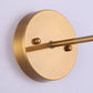 1-Light Traditional Rattan Golden Wall Sconce Light