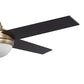 Carro USA Neva 52 inch 4-Blade Smart Ceiling Fan with LED Light Kit & Smart Wall Switch