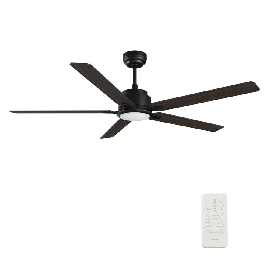 Carro USA Kannan 60 inch 5-Blade Ceiling Fan with LED Light & Remote Control