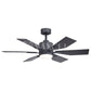 Mayfield 44 inch Ceiling Fan Charcoal Black