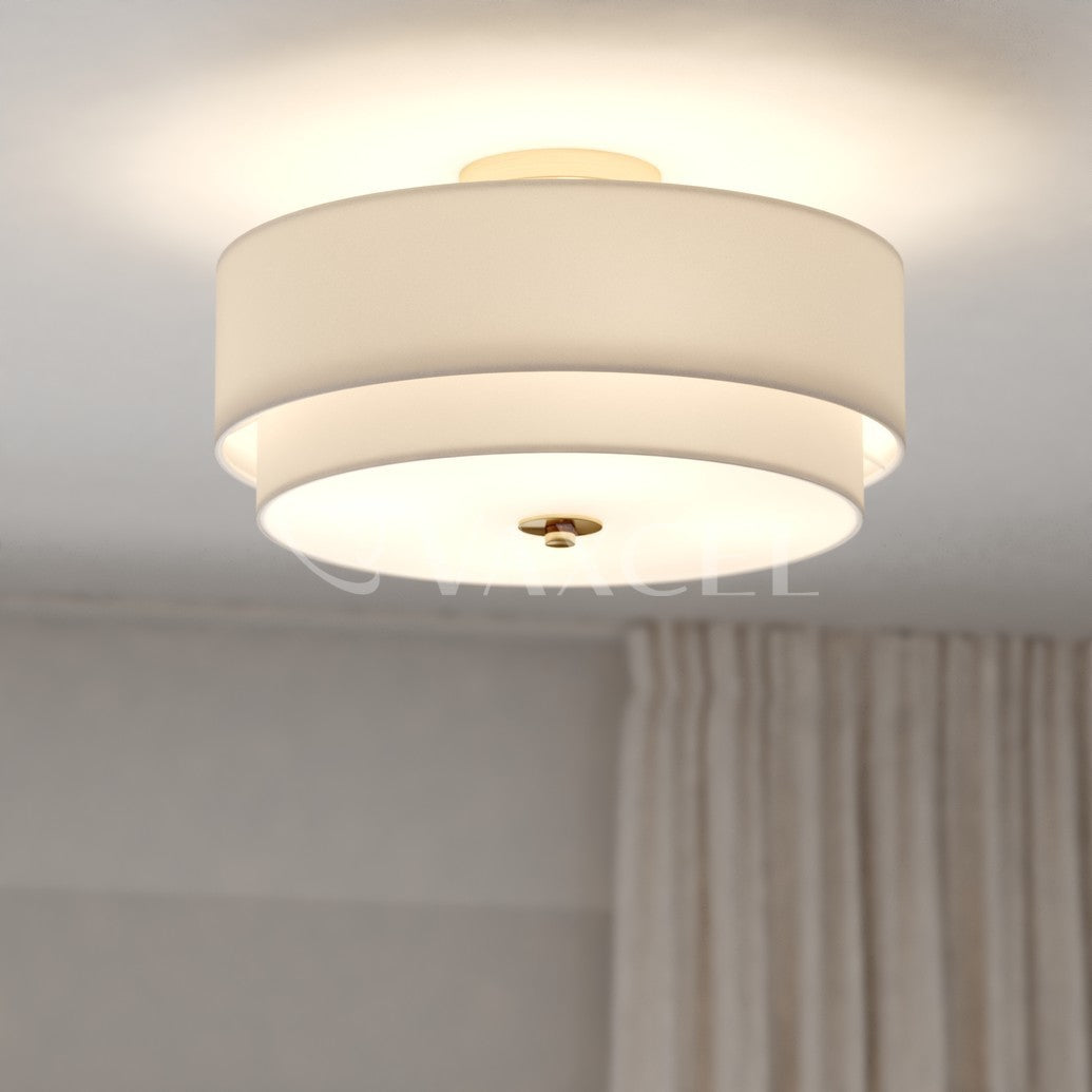 Burnaby 16-in Semi-Flush Mount