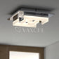 Atra 13.5-in Square LED Flush Mount Ceiling Light Chrome