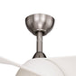Odell 52-in. Ceiling Fan Brushed Nickel and Matte White