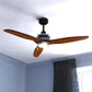 Curtiss 52 inch LED Ceiling Fan Matte Black and Brushed Silver