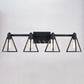 Ravenna 4 Light Vanity Matte Black