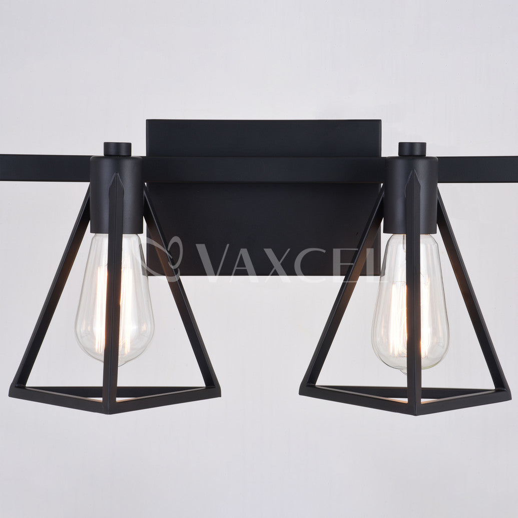 Ravenna 4 Light Vanity Matte Black