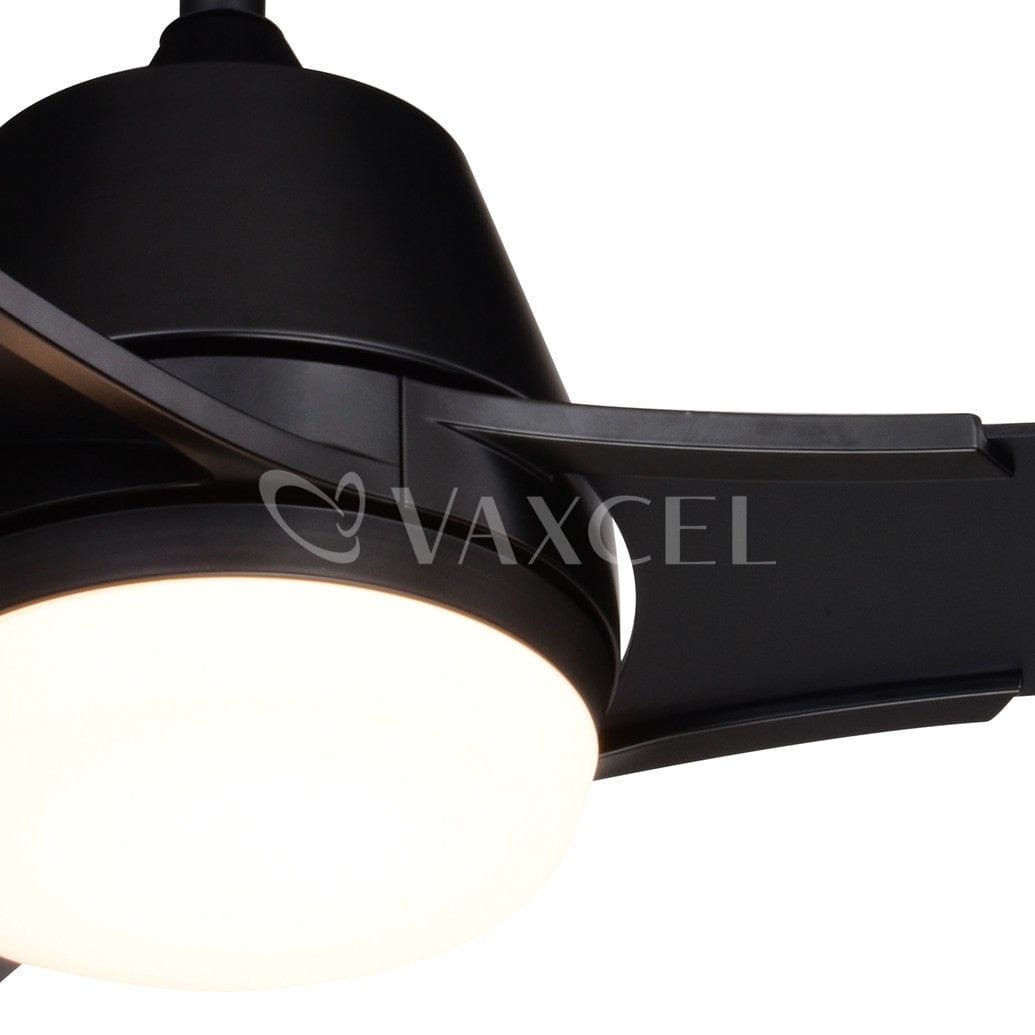 Crescent 52-in. Ceiling Fan Black