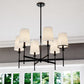 Camden 30-in 6 Light Chandelier