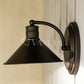 Akron 1 Light Vanity Oil Rubbed Bronze and Matte White