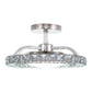 Clara 12.25-in. Semi-Flush Mount