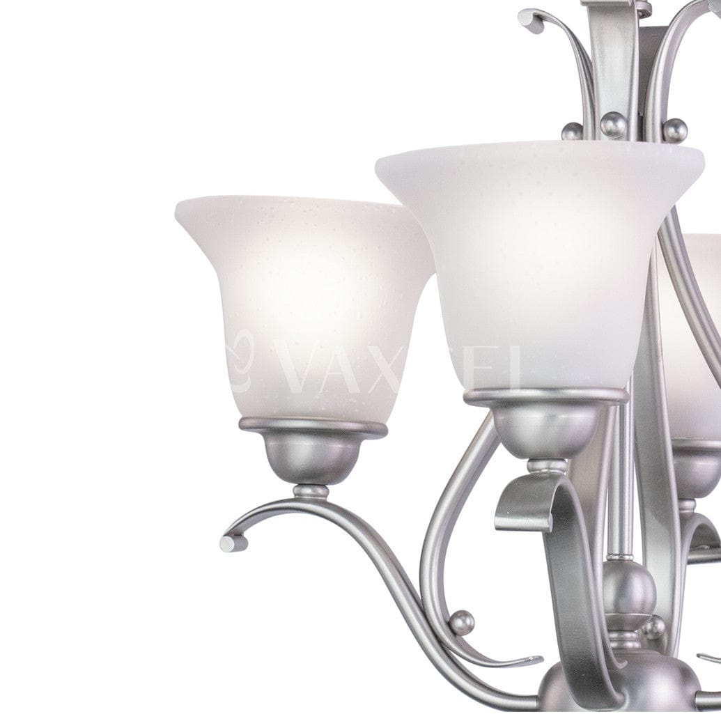 Monrovia 4 Light Mini Chandelier or Semi Flush (Dual Mount)