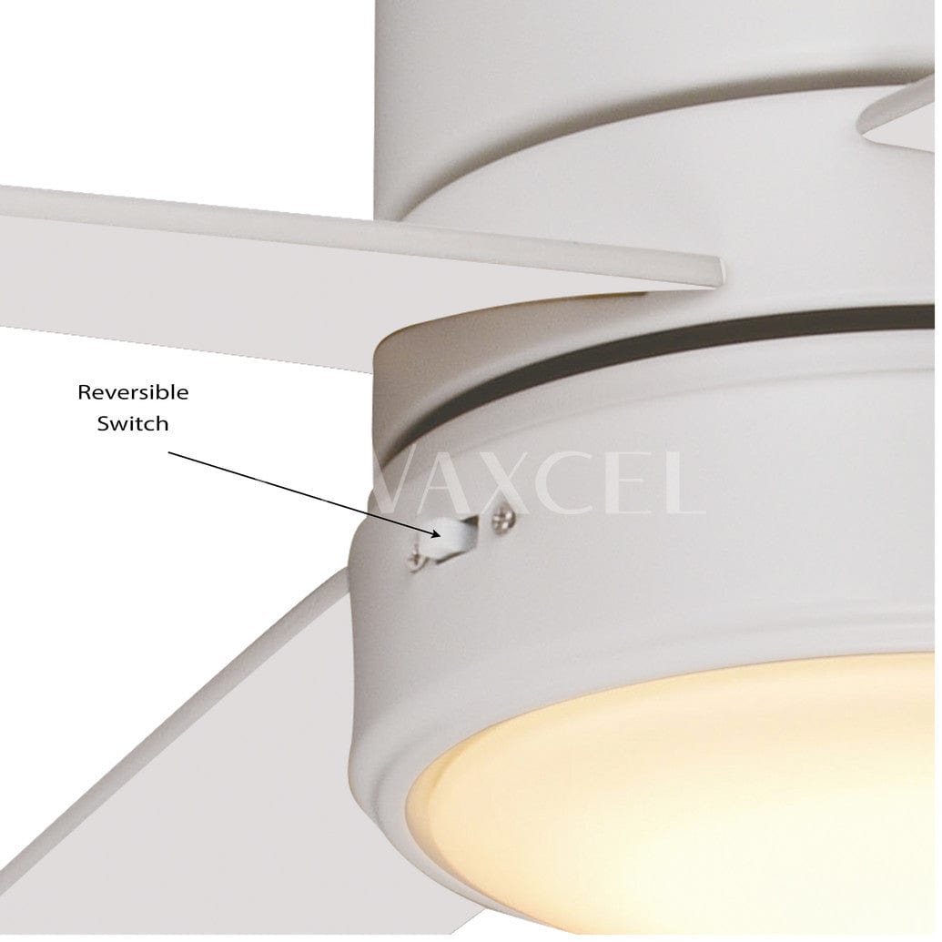 Erie 52 inch Ceiling Fan Matte White