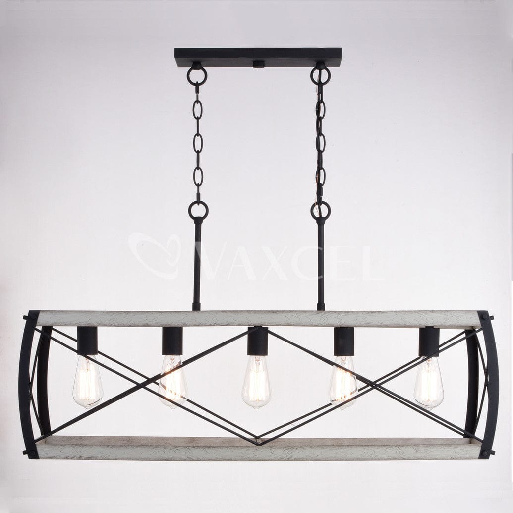 Montclare 35-in. 5 Light Linear Chandelier