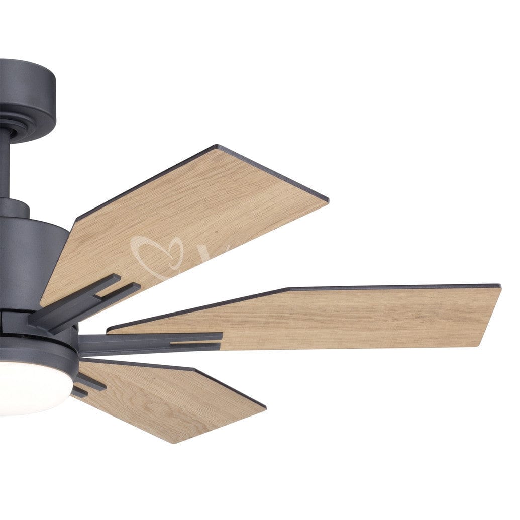 Mayfield 44 inch Ceiling Fan Charcoal Black