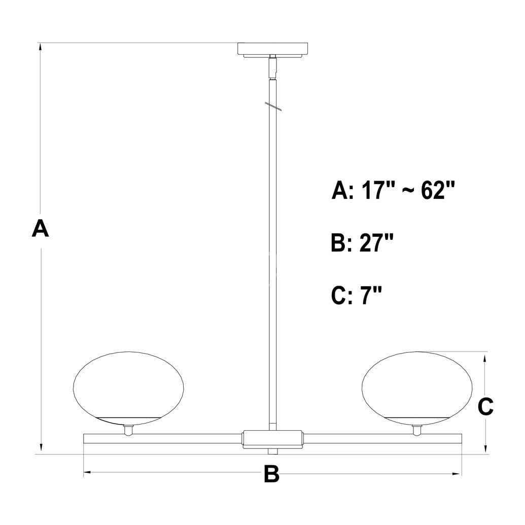 Sloane 27-in. 5 Light Chandelier