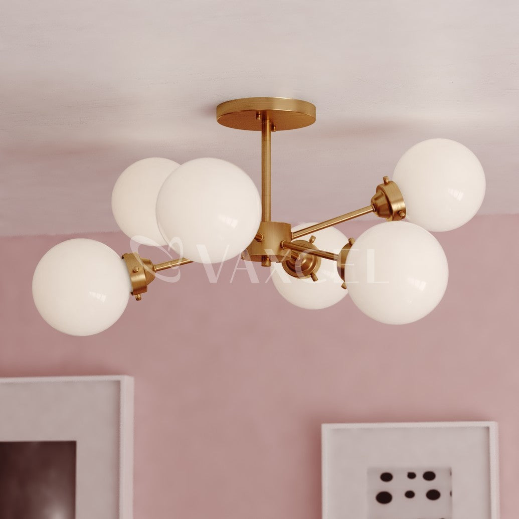 Orbit 25-in Semi Flush Ceiling Light