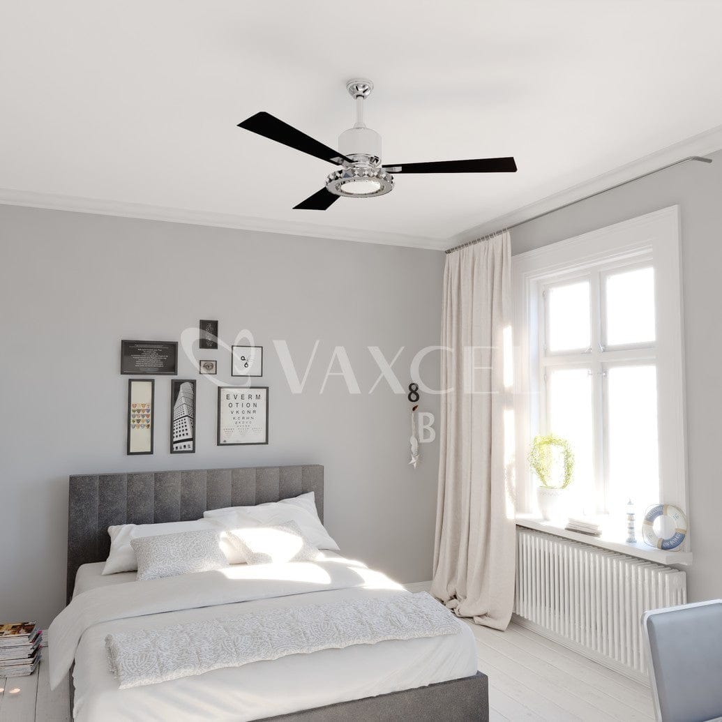 Clara 52 inch LED Ceiling Fan  Brushed Nickel