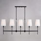 Camden 45.5-in 5 Light Linear Chandelier