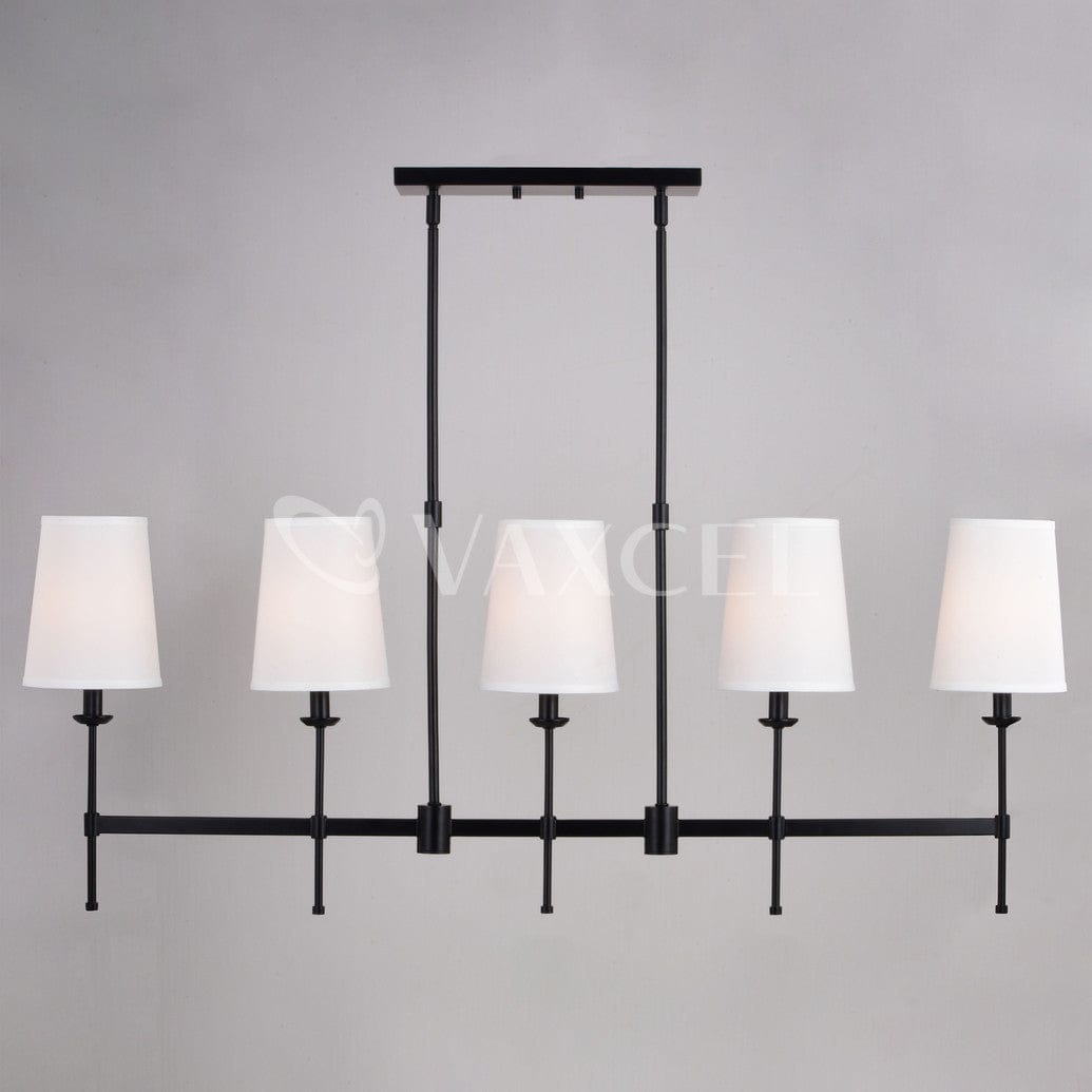 Camden 45.5-in 5 Light Linear Chandelier