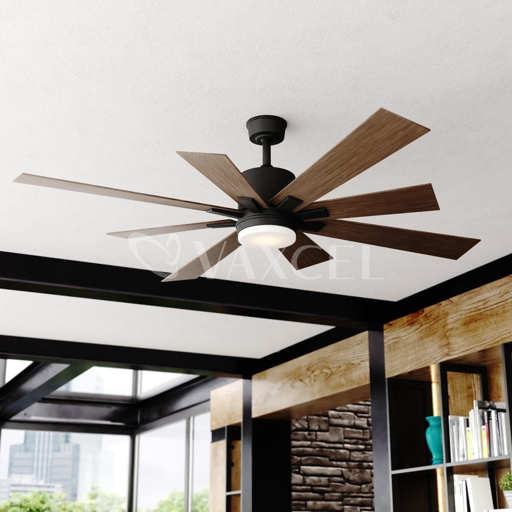 Crawford 60 inch Ceiling Fan Black