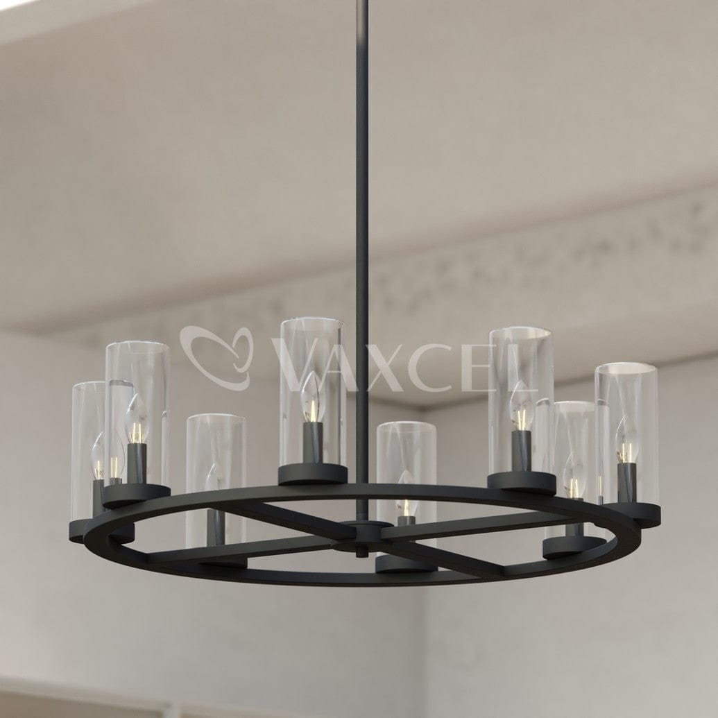 Grantley 30-in 8 Light Indoor-Outdoor Chandelier