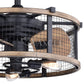 Humboldt 21 inch LED Ceiling Fan Oil Rubbed Bronze and Burnished Teak