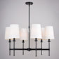 Camden 30-in 6 Light Chandelier