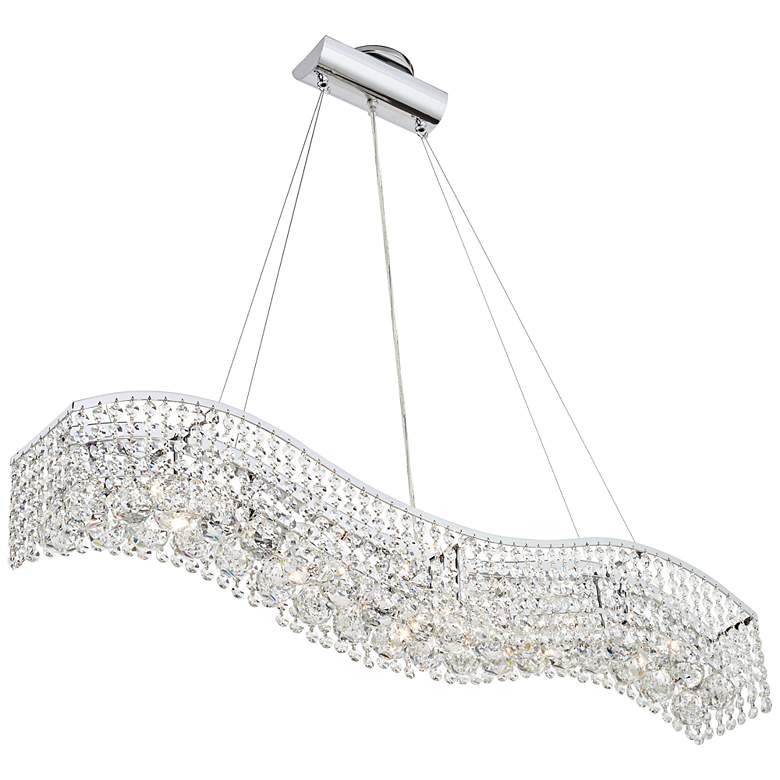 James R. Moder Lighting Contemporary Wave Chandelier