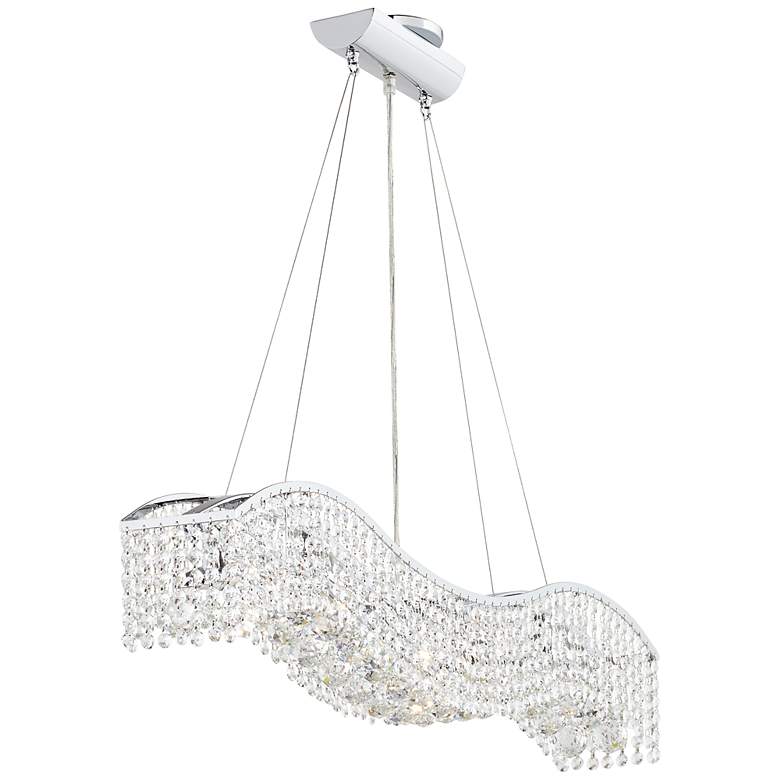 James R. Moder Lighting Contemporary Wave Chandelier