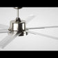 Parrot Uncle 65" Balachandran Modern DC Motor Downrod Mount Ceiling Fan with Lighting and Remote Control