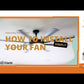 Parrot Uncle 60" Modern DC Motor Downrod Mount Ceiling Fan with Lighting and Remote Control