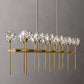 Zeev Lighting 12-Light 48" Linear Crystal Chandelier