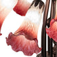 Meyda Lighting 24" Wide Pink/White Tiffany Pond Lily 12 Light Chandelier
