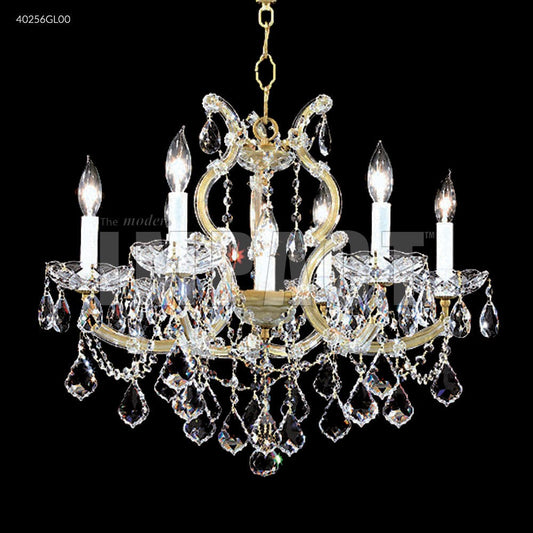 James R. Moder Lighting Maria Theresa 6 Light Chandelier