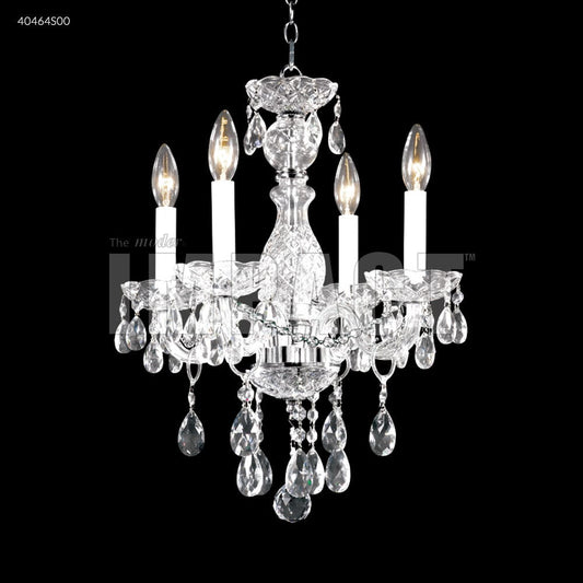 James R. Moder Lighting Palace Ice 4 Light Chandelier