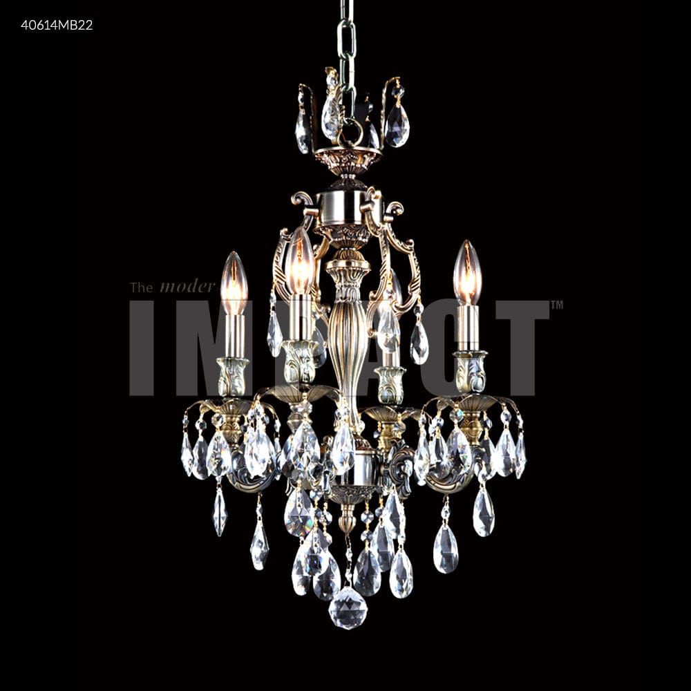 James R. Moder Lighting Brindisi 4 Light Chandelier