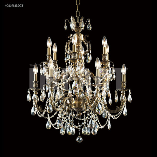 James R. Moder Lighting Brindisi 12 Light Chandelier