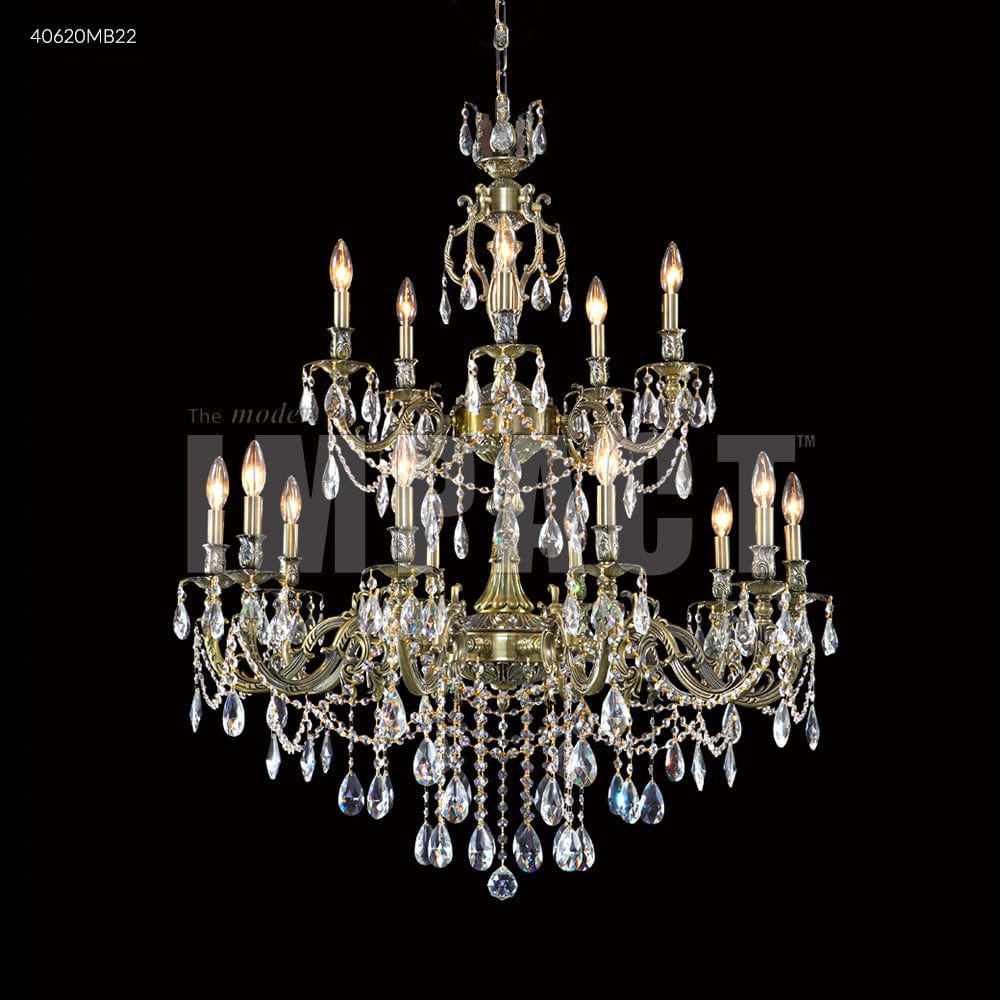 James R. Moder Lighting Brindisi 15 Light Chandelier