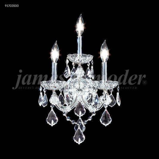 James R. Moder Lighting Maria Theresa 3 Light Wall Sconce / Vanity