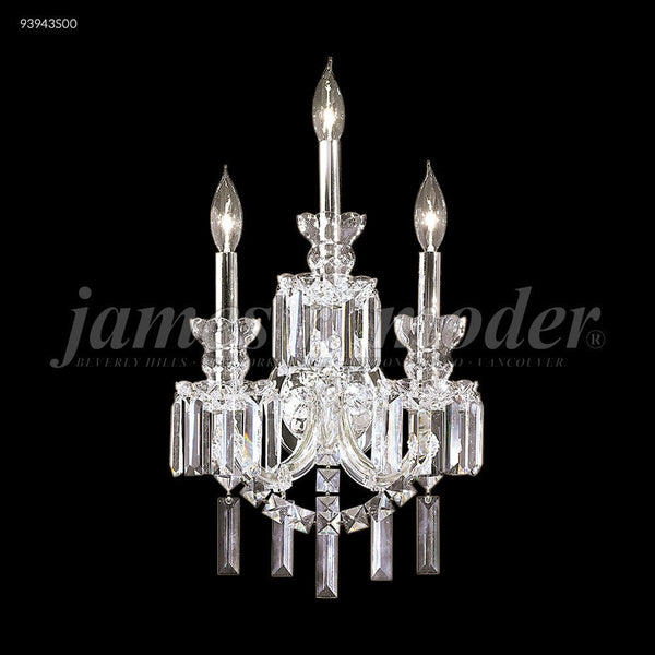 James R. Moder Lighting Buckingham 3 Light Wall Sconce / Vanity