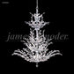 James R. Moder Lighting Florale Collection Entry Chandelier